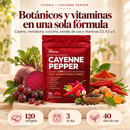 VivoNu: botánicos y vitaminas