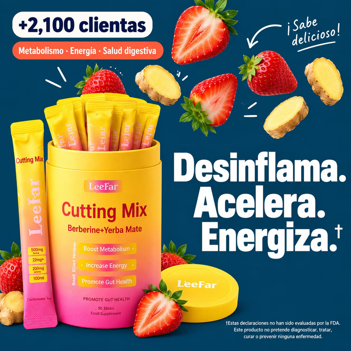 CUTTING MIX — Sachets para Balance de Cortisol