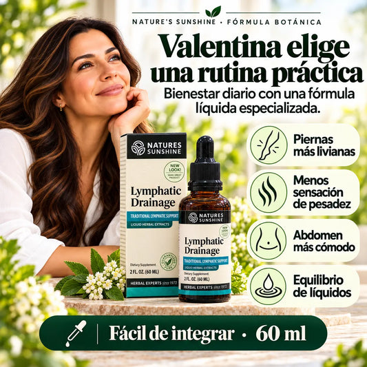 Nature’s Sunshine — Drenaje Linfático Avanzado en Gotas | 60 ml