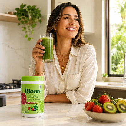 Bloom superalimento verde Strawberry Kiwi