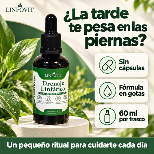 Linfovit: pesadez de piernas al final del día