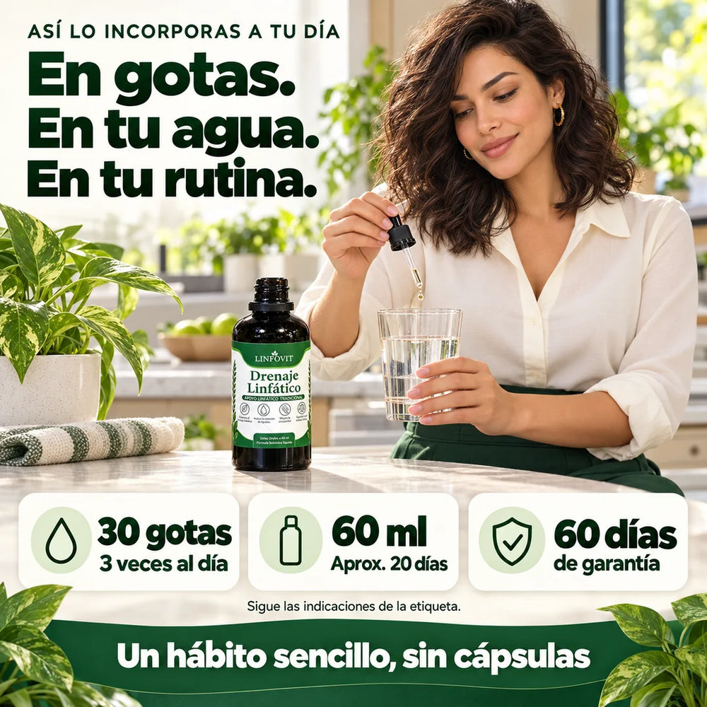 Linfovit: uso, duración y garantía de 60 días